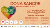 Lorca acoger el 3 de diciembre una nueva edicin del Maratn de Donacin de Sangre 'Ser Solidarios'