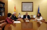 El presidente de la CHS celebra una reunin de trabajo con el alcalde de Torre Pacheco