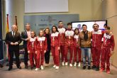 Adela Martínez-Cachá recibe a los medallistas de la Región en el campeonato de Europa de clubes y en los campeonatos de España de Taekwondo