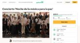 La Asociación Cátara lanza un crowdfunding para poder llevar a cabo en Murcia el concierto 'Noche de la música para la paz'�
