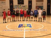 El pabellón Adolfo Suárez acoge los entrenamientos de la Selección Murciana de Baloncesto de cara al Campeonato de España Escolar