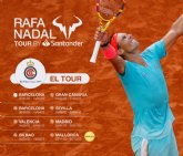 Da comienzo la IX Edición del Rafa Nadal Tour by Santander, el circuito juvenil de tenis solidario a favor de la Fundación Rafa Nadal
