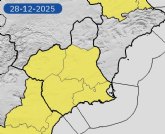 Protecci�n Civil alerta de fuertes lluvias este domingo en Totana