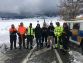 Los quitanieves de la Comunidad trabajan para garantizar la circulacin en las carreteras regionales