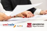 La Universidad Miguel Hernández y Umivale colaborarán en materia de educación e investigación