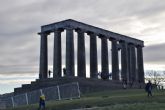 El Monumento Nacional de Calton Hill, en Edimburgo, fue bautizado como 'La desgracia de Escocia'