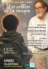 La UNED de Valdepenas acoge el poemario Los exilios de la sangre de Juan Jos Guardia Polaino