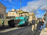 El Ayuntamiento de Caravaca reforma diez calles en pedan�as dentro del �ltimo Plan de Obras y Servicios