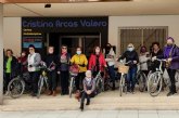 Las Biciwomen recorren Lorca dando visibilidad a las enfermedades raras