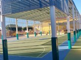 La nueva pista polideportiva del CEIP Santiago se inaugurar el prximo 10 de marzo