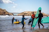 Las olas de la Bahía de Mazarrón abren la Copa de España de Parasurfing 2024