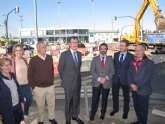 Comienza la construcción de una rotonda en Beniaján que agilizará el tráfico de 13.000 vehículos diarios