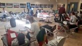 La Universidad de Murcia cierra la campaña de donación de sangre con más de 300 donantes atendidos en una mañana