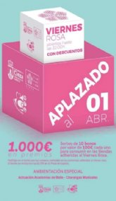 El Ayuntamiento aplaza el Viernes Rosa por la lluvia
