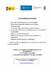 Jornada informativa sobre el acceso a la administracin electrnica