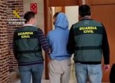 La Guardia Civil detiene a un experimentado delincuente por tres robos con tirn en Cieza