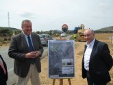 La Consejería de Fomento inicia las obras de ampliación de la carretera que conecta Los Belones con Portmán