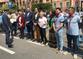 Martínez-Cachá inaugura en Murcia el Festival Scout 2018, en el que participan 1.000 jóvenes