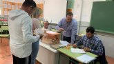La participacin de electores en Totana en las generales asciende al 59,53%, a las 18:00 horas