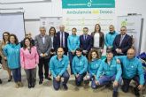 Isabel Franco inaugura la sede de la Fundación Ambulancia del Deseo en Lorquí