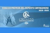 El miércoles 4 de mayo se entregan los 38 Premios del Deporte Cartagenero