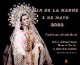 Ofrenda floral a la Virgen de la Amargura y eucarista para celebrar el Da de la Madre