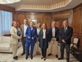 Visita institucional del Colegio de Procuradores de los Tribunales de Murcia