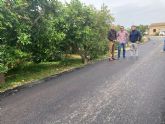 El Ayuntamiento finaliza los trabajos de renovación integral del carril Poceros de Alquerías, mejorando la seguridad vial