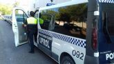 Detenido por un presunto delito contra la salud pública un varón de 26 años en un control puesto en marcha por la Policía Local de Lorca