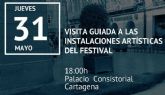 Una ruta guiada permitir conocer las instalaciones artsticas de Mucho Ms Mayo