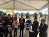 De la Serna asiste al acto de primera piedra de las obras del tramo “Enlace con N-344 – Enlace con A-31” de la autova A-33