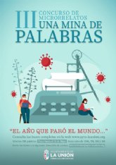Rafael Escudero Calmache, con su relato “El  botón”, ganador del III Concurso de Microrrelatos “Una mina de palabras” dedicado al año de la pandemia   