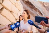 El Ayuntamiento de Lorca avanza con las obras de estabilizaci�n del talud de Cruz de Sola en San Crist�bal