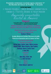 PROSVIDA abraza Amurrio para romper el silencio sobre el cáncer de próstata con su festival de poesía