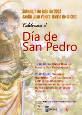 El Barrio de La Cruz celebra el Día de San Pedro