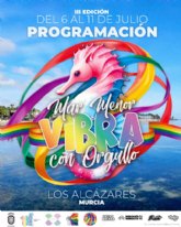 Los Alc�zares celebra del 6 al 11 de julio la III edici�n del Orgullo del Mar Menor con galas, conciertos, cine, coloquios y una gran manifestaci�n