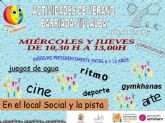 Los niños de la Barriada Villalba cierran el mes de julio con actividades de verano en familia