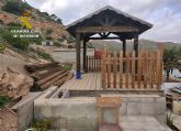 La Guardia Civil investiga a ocho personas por construir en la Algameca Chica de Cartagena