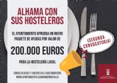 Aprobada la II convocatoria de ayudas Alhama con sus hosteleros