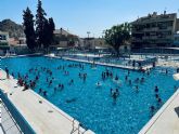 La alcaldesa de Archena inaugura la piscina olímpica más eficiente de la Región de Murcia