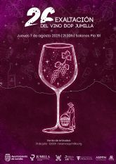 Agricultura presenta la 26° Exaltacin del Vino DOP Jumilla, que se celebra el prximo 7 de agosto