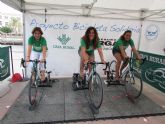 Caja Rural Regional de Murcia y Seguros RGA organizan una fan zone solidaria con motivo de la Vuelta Ciclista a España