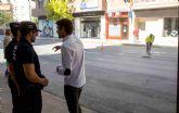 El Ayuntamiento de Caravaca pone en marcha un plan especial para renovar la señalización horizontal de calles y travesías del municipio