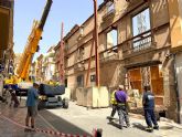 El proyecto de recuperaci�n del casco hist�rico de Lorca da un paso m�s con el comienzo de las obras de la nueva promoci�n de viviendas en la calle �lamo con N��ez de Arce