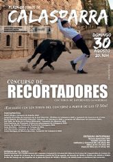 Calasparra celebra este domingo su V Concurso de Recortadores con encierro por la tarde y un cartel de primer nivel