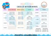 El Ayuntamiento de Puerto Lumbreras abrir� el 1 de septiembre el plazo de inscripci�n para los cursos de nataci�n en las piscinas de invierno