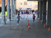 170 niños participan en la sesin de Jugando al Atletismo en la Calle en el Parque de San Jos