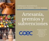 COEC organiza dos jornadas telemáticas junto a la dirección general de Artesanía y Consumo