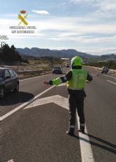 La Guardia Civil investiga al conductor de un ciclomotor que circulaba en sentido contrario por la autovía