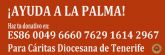 La Diócesis de Cartagena brinda ayuda a las familias de La Palma